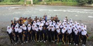 Ikut Serta Pembersihan di Jembatan Lematang